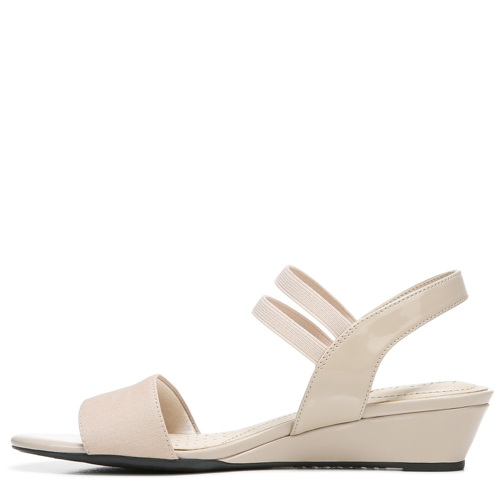 LifeStride Womens Yolo Sandal Tender Taupe Size 10 W