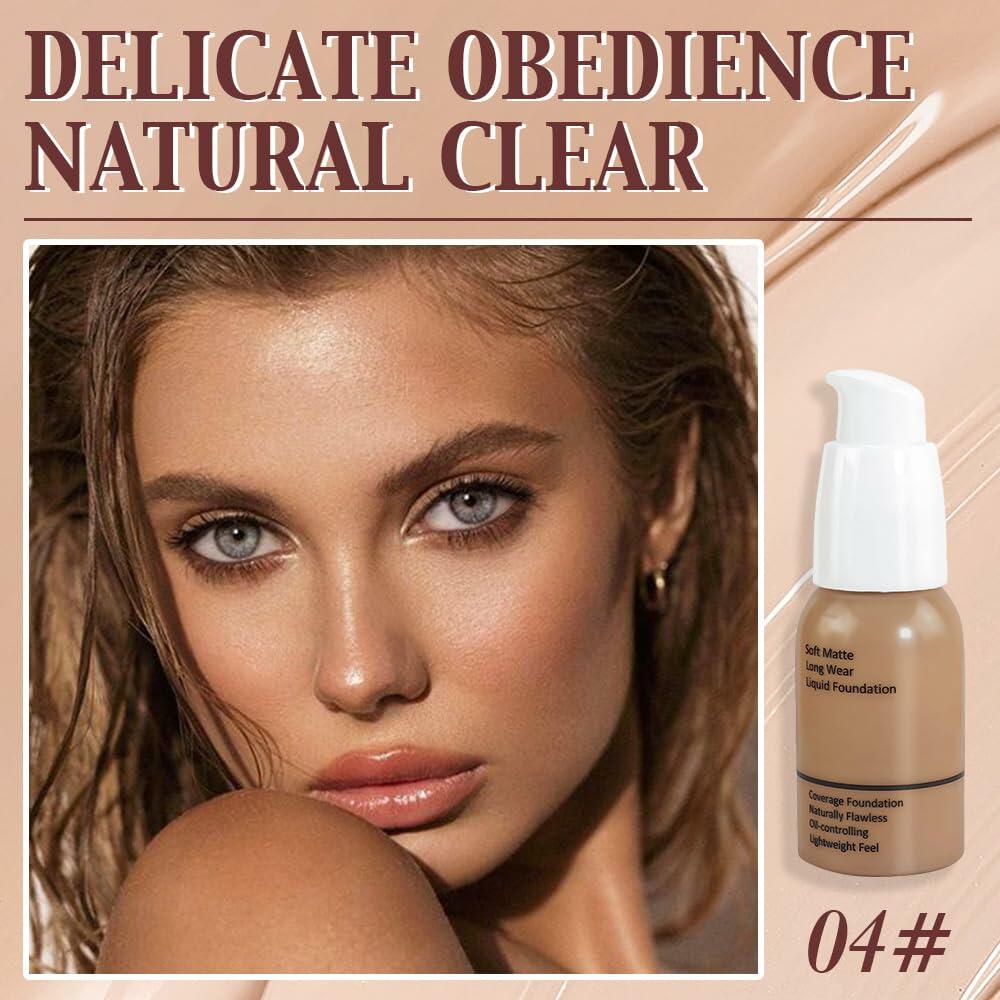 Lorac Velvet Foundation Soft Matte 24HR Oil Control 06 Toffee 2 Pack