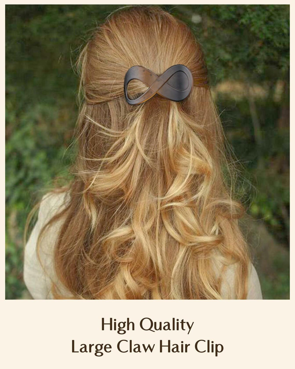 Yanibest 2pcs 3.3in French Concord Hair Clips for Thick Hair Women Girls