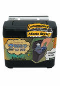 EXEA Car Trash Can Two-Way Open Door Pocket Easy Disposal GS-101 Japan