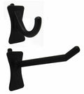 Greenleaf Industries PegPro J & 2" Hooks Kit 50 Pack Black Plastic Pegboard