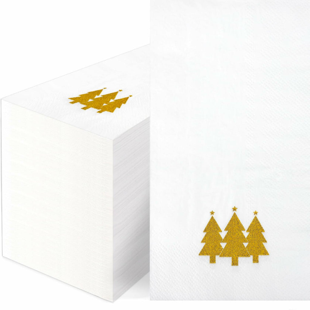 Btmooz Fall Thanksgiving Disposable Paper Napkins 100 Pcs Pumpkin Maple Leaf
